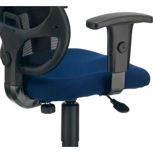 Interion Mesh Office Chair With Mid Back Adjustable Arms