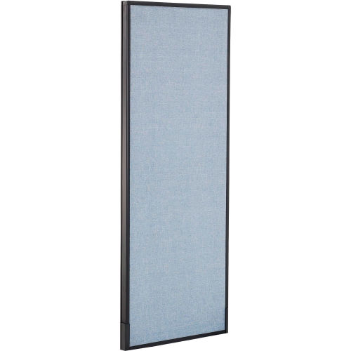 Office Partition Blue 24 W X 60 H