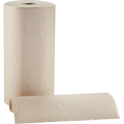 Pacific Blue Basic&#153; 2-Ply Recycled Perforated Paper Roll Towel By GP Pro, Brown, 12 Rolls/Case