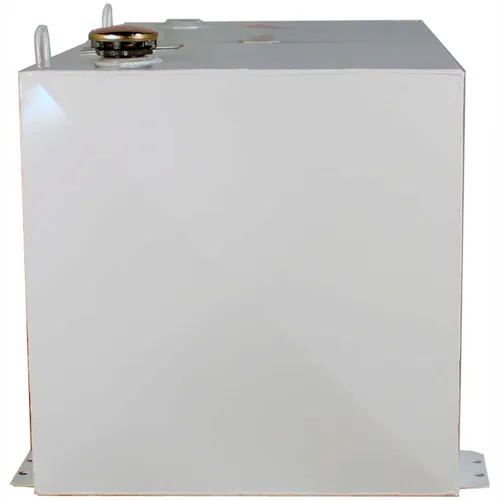 Rectangle Transfer Tank - White Steel