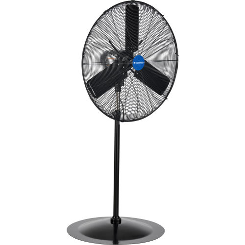 Global Industrial™ 30in Industrial Pedestal Fan, Outdoor Rated, Oscillating, 8400 CFM, 3/10 HP