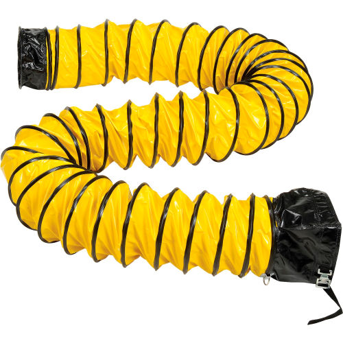 Flame Retardant Flexible Duct 16Ft for 8 Inch Diameter Fan