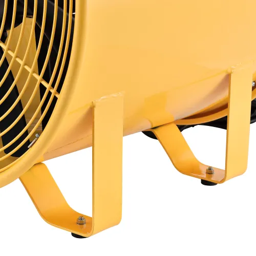 Global Industrial Portable Ventilation Fan 8 Inch Diameter Yellow