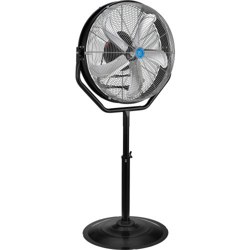 Global 24 Inch Internal Orbital Shroud Pedestal Fan