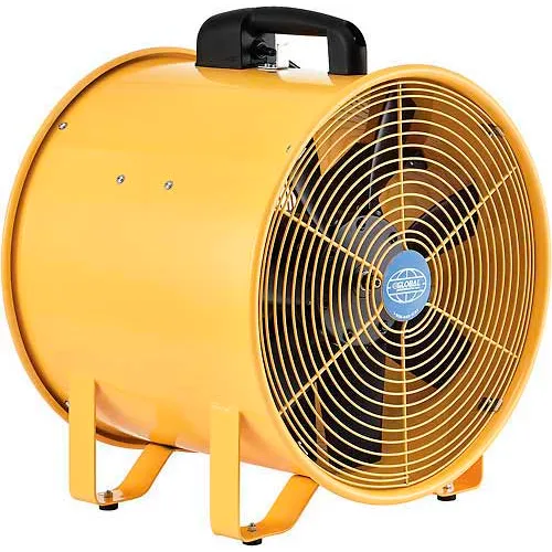 Global Industrial Portable Ventilation 12 Fan with 32' Flexible Ducting