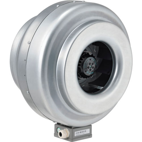 12 Inch Inline Duct Fan Galvanized Steel 930 CFM, Energy Star