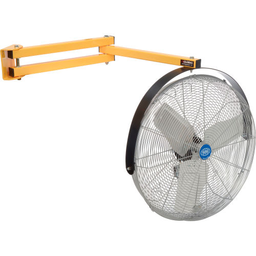 Global Industrial 24 Inch Double Arm Loading Dock Fan