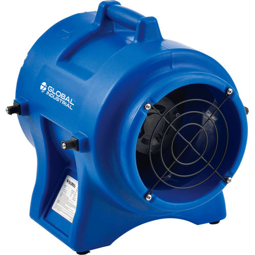 Global Industrial™ 8in Confined Space Vent Fan - Rotomold Plastic - 1000 CFM - 1/3 HP