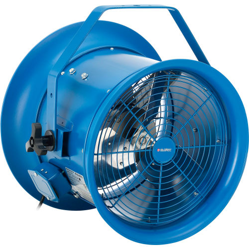 Global Industrial™ 14in High Velocity Dock Fan w/ Yoke Mount - 115V