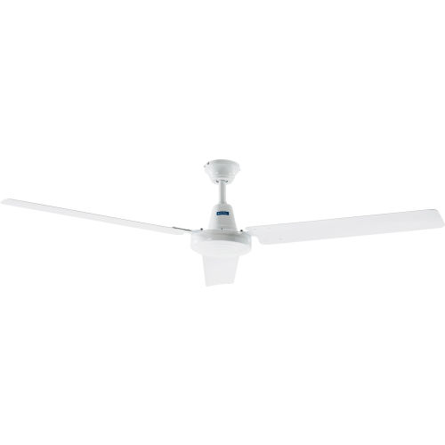 Global Industrial™ 60in Industrial Ceiling Fan - White - 4 Speed - 9150 CFM - 120V
																			