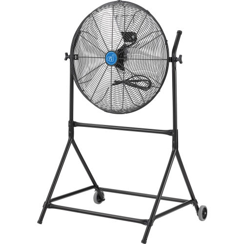 Continental Dynamics® 24in Mobile Industrial Stand Fan - 9550 CFM - 1/4 HP
																			