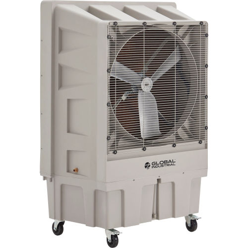 Global Industrial™ 30in Portable Evaporative Cooler, Direct Drive, 3 Speed, 26.4 Gal. Capacity
