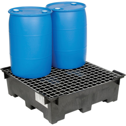 Containment Sump with Removable Wire Deck
