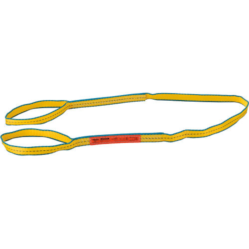 Best Value Polyester Web Sling, HD, Single Ply, Eye & Eye, w/ Durable Edge, 6 Ft L