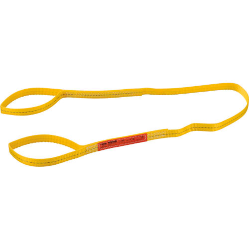 Best Value Polyester Web Sling, Light Duty, Single Ply, Eye & Eye, 6 Ft L x 1 In W