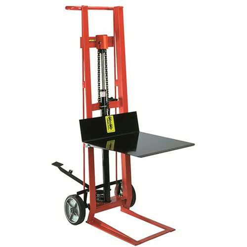 Wesco® Foot Pedal Platform Lift Truck 260001 Two Wheel Style 750 Lb. Cap.