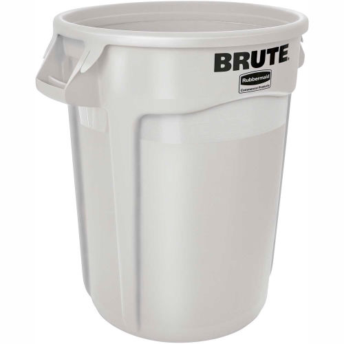 Rubbermaid Brute&#174; 2620 Trash Container 20 Gallon - White