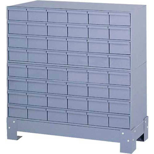 Durham Steel Drawer Cabinet 017-95 - With 48 Drawers 34-1/8