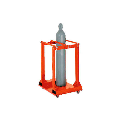 Cylinder Storage Mobile Forkliftable Caddy