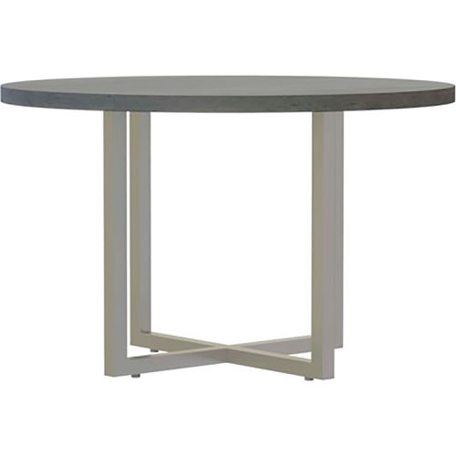 Safco® Mirella Conference Table, Round, 42"W x 29-1/2"H, StoneGray