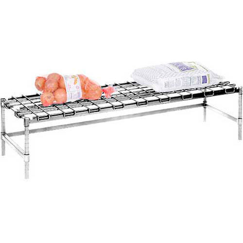 Nexel® PolyZBrite® Stationary Dunnage Rack 36"W x 24"D x 14"H