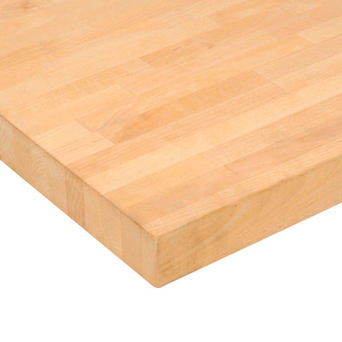 butcher block industrial workbench tops