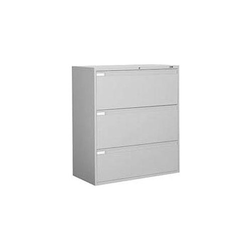 Global&#8482; 9300 Series 36&quot;W 3 Drawer Binder Lateral File - Gray