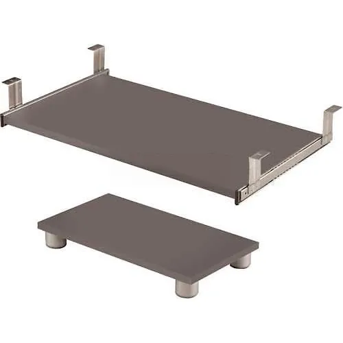 Bestar® Keyboard Shelf & CPU Platform - Sandstone - Connexion Series