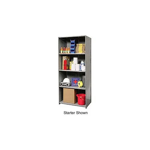 てつぼう Tri-Boro Boxer 7 Shelf, 20 Ga Closed Perforated Steel Shelving