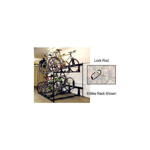 Saris&#174; Lockable Two Tier 6 Bike Storage Rack