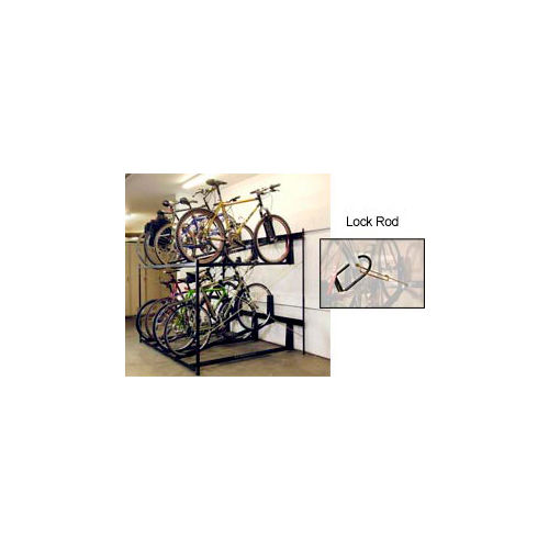 Saris&#174; Lockable Two Tier 8 Bike Storage Rack