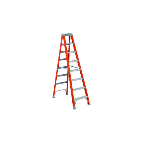 Louisville 8' Fiberglass Step Ladder - 300 Lb Cap. - Fs1508