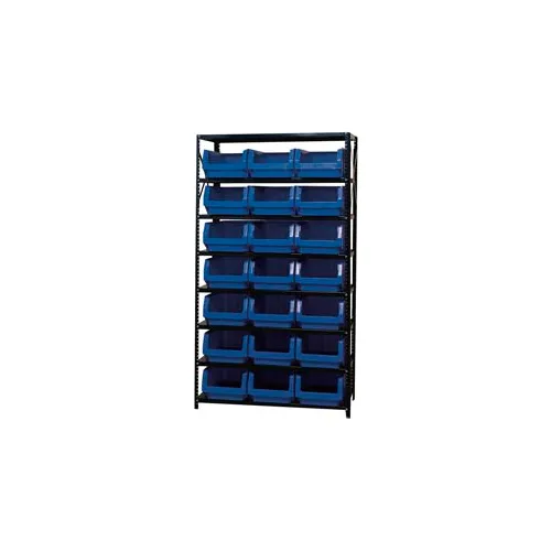 Quantum Storage Systems 18 Deep x 42 Wide x 75 High, Steel Open Hopper  Storage Unit