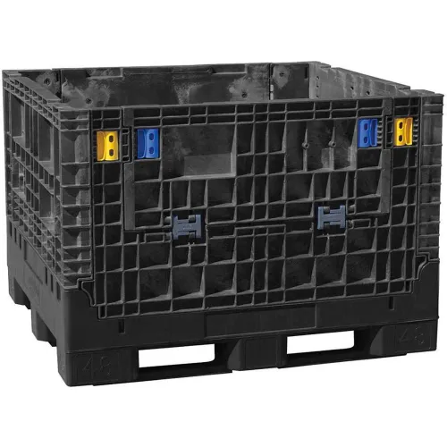 Buckhorn® Plastic Folding Bulk Shipping Container, 48