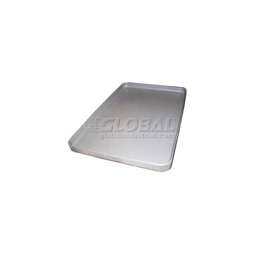 Rotationally Molded Plastic Tray 341/2 x221/2x2 Gray