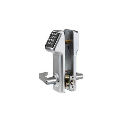 Access Cylindrical Lock Interchangeable Core 160 Codes, Satin Chrome