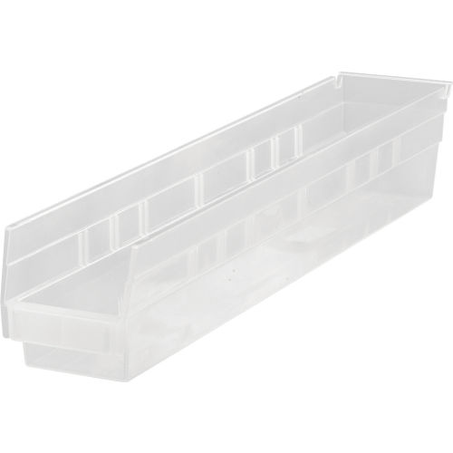 Plastic Nesting Storage Shelf Bin QSB103CL 41/8"W x 177/8"D x 4"H