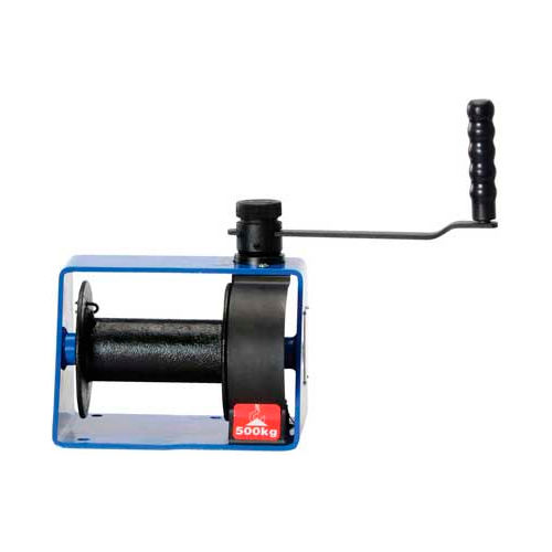 Hand Operated Worm Gear Winch 1000 Lb. Capacity
																			