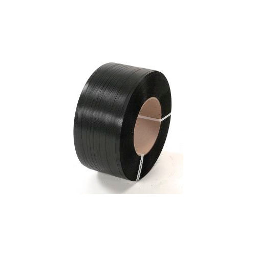 Global Industrial&#153; Polyester Strapping, 1/2&quot;W x 6500'L x 0.028&quot; Thick, Black