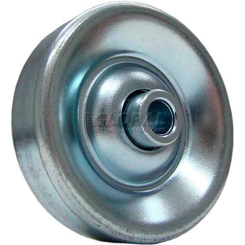 Omni Metalcraft 1-15/16&quot; Dia. Zinc Plated Steel Conveyor Skate Wheel 102143 50 Lb. Cap.