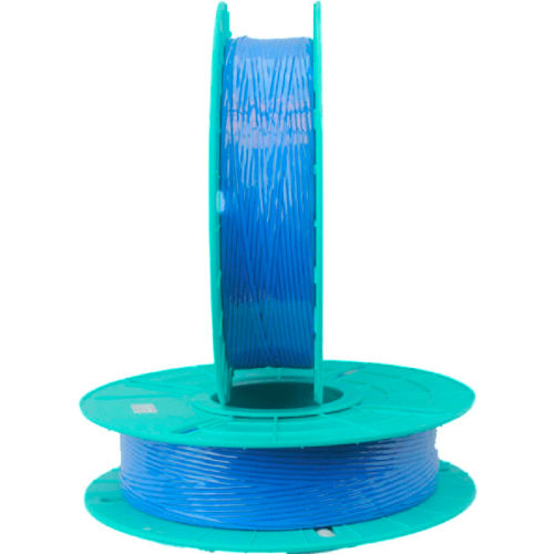 Tach-It Paper/Plastic Standard Twist Tie Ribbons, 2500'L x 5/32&quot;W, Blue
