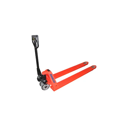 Wesco® Manual ExtraLong Fork Pallet Jack, 4400 lb. Capacity, 27"W x 78