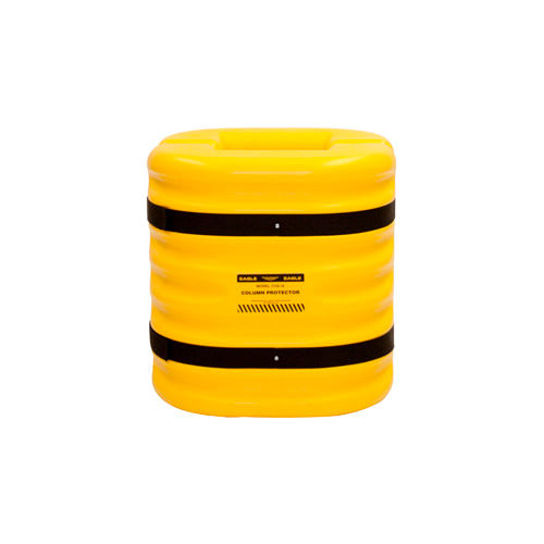 Eagle Column Protector, 8" Column Opening, 24" High, Yellow,