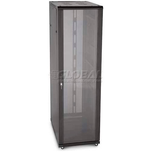 Kendall Howard™ 42U Standard 19" Vented Rear Door Glass Front Door