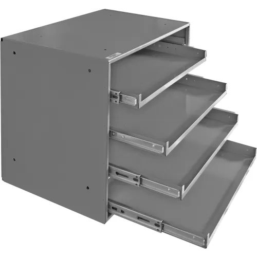 Durham Steel Scoop Compartment Box 115-95 - 12 Compartments 18 x 12 x 3 -  Pkg Qty 4