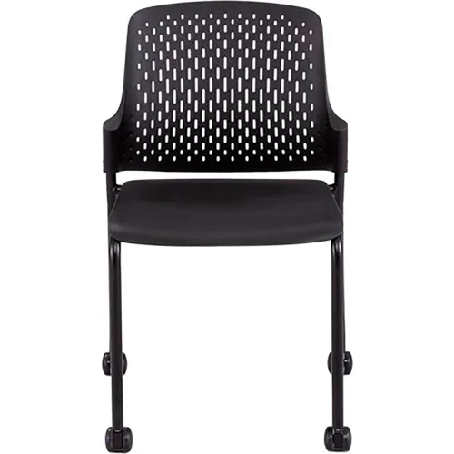 Safco® Next Stack Chair With Casters, 21-7 8