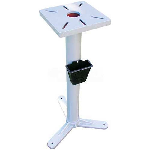 Pedestal Stand for Bench Grinders, 93/4" Square Mounting Surface