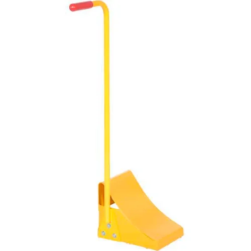 Steel Wheel Chock with Handle FAB11ERGO