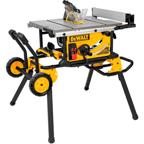 DeWALT&#174; DWE7491RS 10&quot; Jobsite Table Saw & Rolling Stand