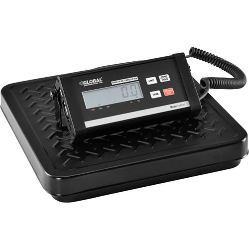 Global Industrial® Digital Shipping Scale with AC Adapter/USB Port, 400 lb x 0.5 lb